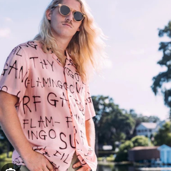 Duvin Design Spray Paint Button up Shirt - Picture 1 of 6